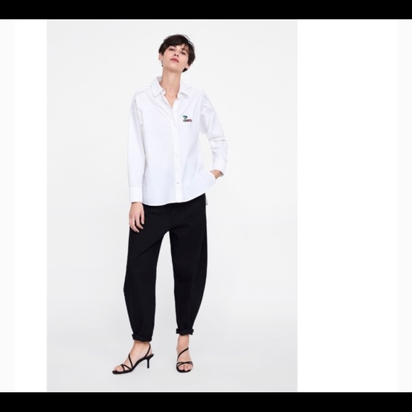 ZARA Oversized Utilitarian SHIRT - Picture 2 of 5